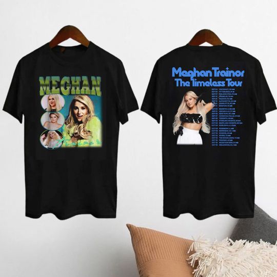 Discover The Timeless Tour 2024 Meghan Trainor Shirt, Meghan Trainor Fan Shirt