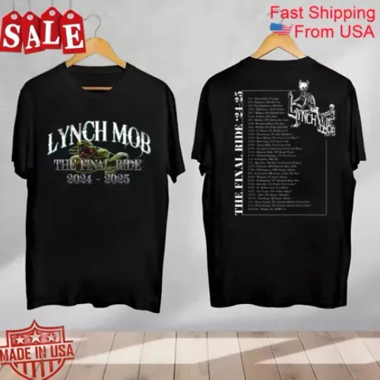 Discover Lynch Mob the final ride 2024-2025 Gift For Fans