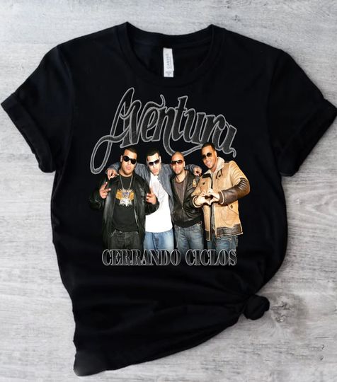 Discover 2024 Aventura Tour Shirt, Cerrando Ciclos T-shirt, Romeo Santos Shirt