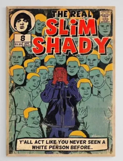 Discover Eminem Poster, Slim Shady Poster