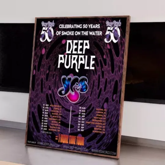Discover Deep Purple 2024 poster