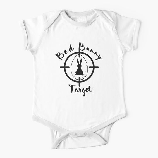 Discover Bad Bunny Target Funny Baby Onesies