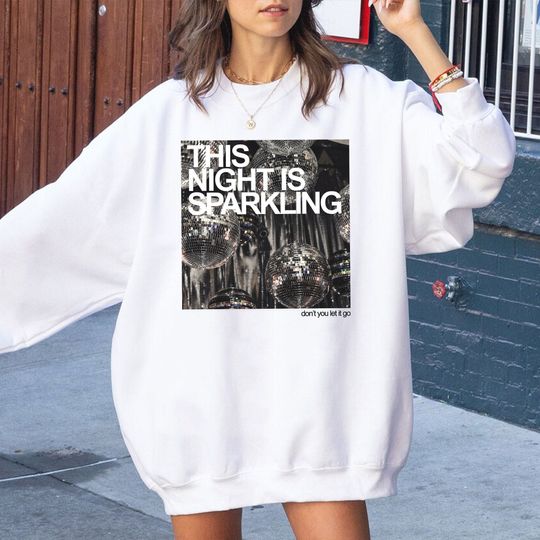 Discover This Night Is Sparkling Sweatshirt, Swiftie Enchanted Sweatshirt