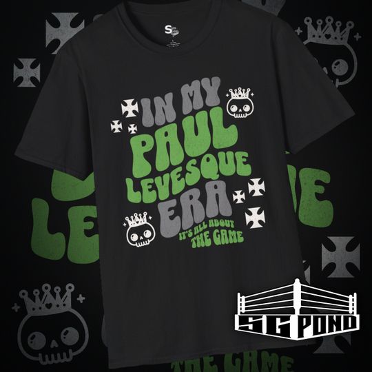 Discover In my Paul Levesque Era Softstyle Shirt, Wrestling Funny Tee