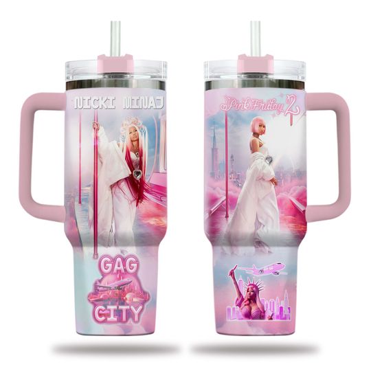 Discover Nicki Minaj 40oz Tumbler, Nicki Minaj 40oz Tumbler Cup