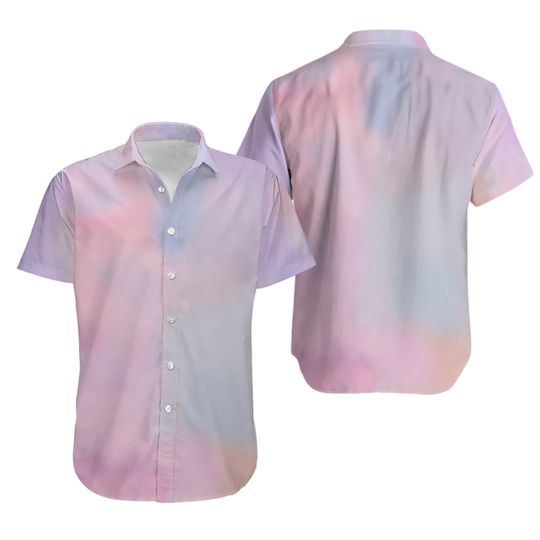 Discover Pastel Rainbow Skies Shirt | Watercolor Sunset Button down shirt