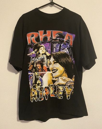 Discover Wrestling Entertainment Rhea Ripley Dominik Mysterio The Judgement Day Rap Tee