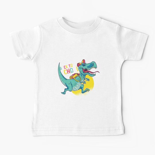 Discover back to school dinosaur children  Baby T-Shirt