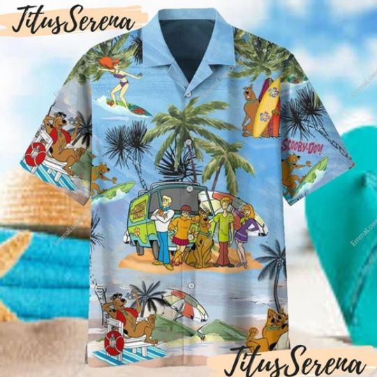 Discover Scooby Doo 3D HAWAII SHIRT All Over Print