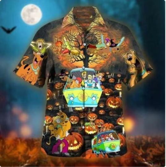 Discover Scooby Doo Happy Halloween 3D HAWAII SHIRT