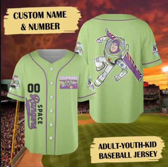 Discover Personalize Toy Astronaut 3D Baseball Jersey Shirt
