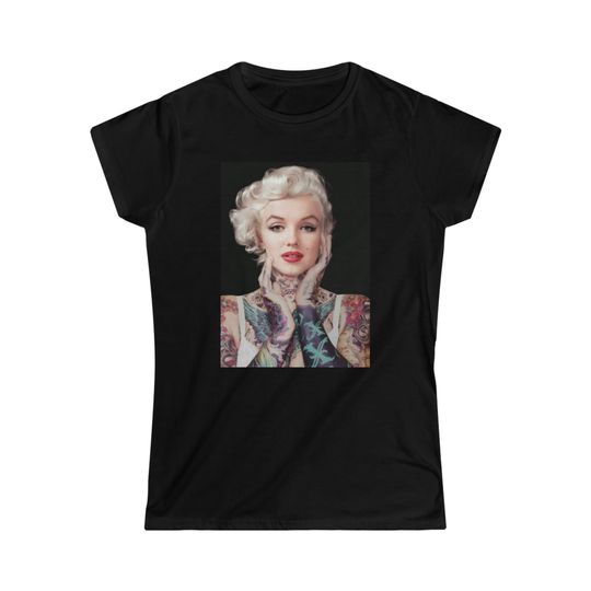 Discover Marilyn Monroe Tattoos, Music Lover, Concert Tee
