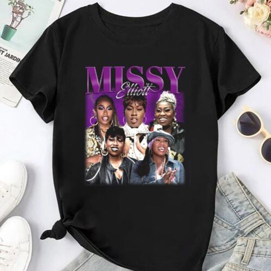 Discover 90s Vintage Missy Elliott Bootleg Shirt, Missy Elliott 2024 Tour Shirt