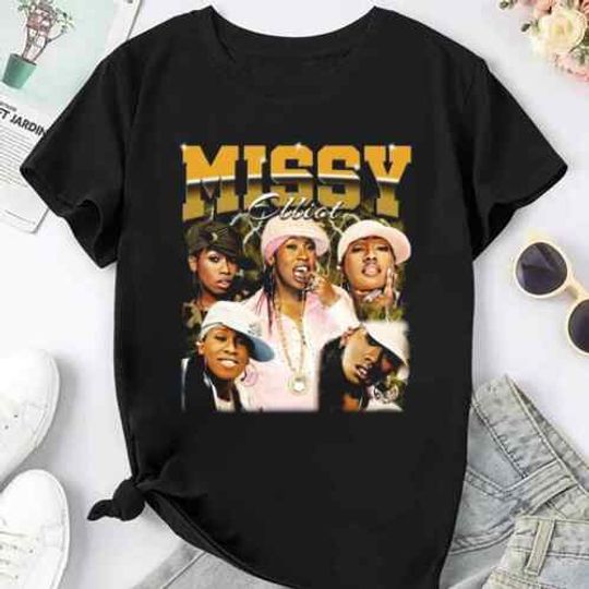Discover Bootleg Missy Elliott 90s Vintage Shirt, Missy Elliott 2024 Tour Shirt