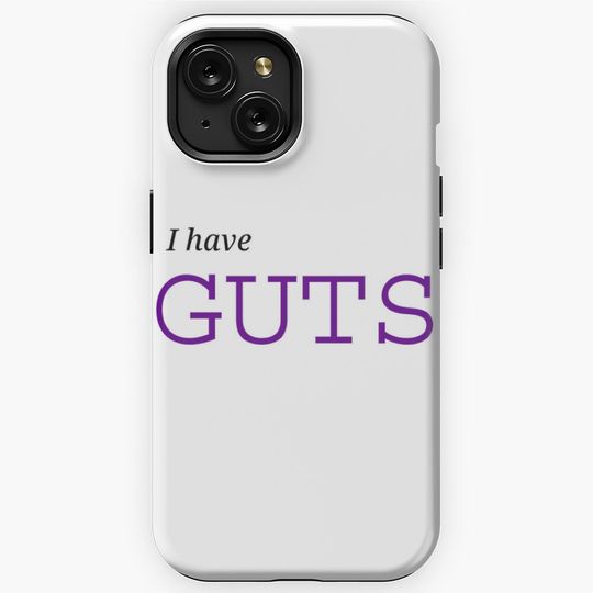 Discover I have GUTS iPhone Case