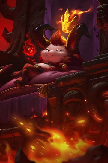 Discover Little Devil Teemo Wall Poster! League of Legends, Popular Skin
