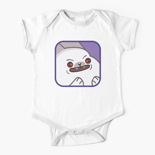 Discover Bad bunny Vampire Halloween blood eyes smile Baby Onesies