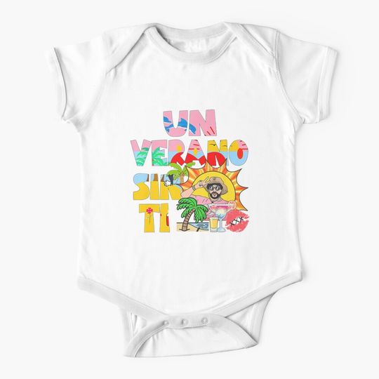 Discover Bunny Un Verano Worlds Tour Sin Ti Merch Baby Onesies