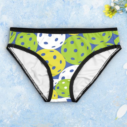 Discover Pickleball Women's Briefs, Custom underwear
