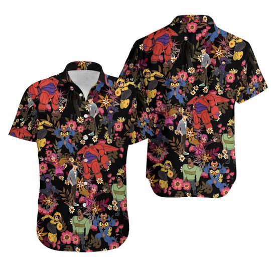 Discover Superhero Movie Hawaiian Shirt and Shorts