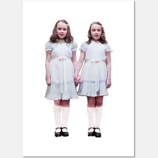 Discover The Twins From The Shining Horror Movie Poster