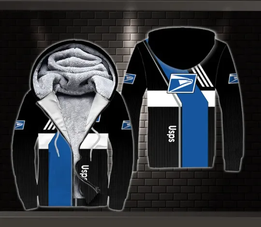 Discover Postal Service 3D Fleece Hoodie