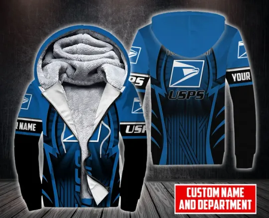 Discover Personalized Postal Service 3D Fleece Hoodie