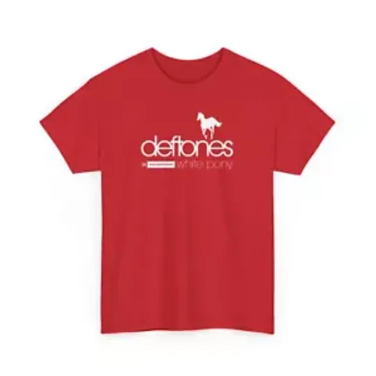 Discover Deftone White Pony 20th Anniversary T-Shirt