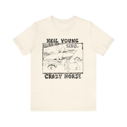 Discover Neil Young Zuma Tee Shirt