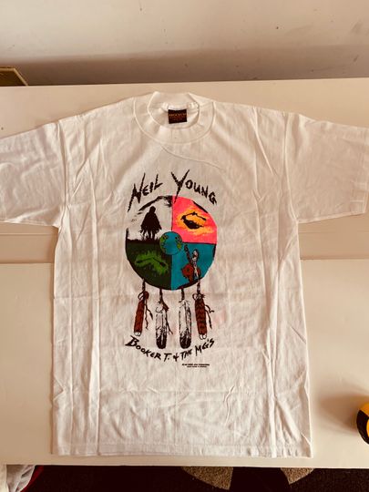 Discover vintage Neil Young t-shirt