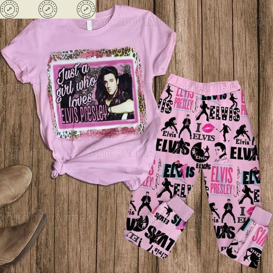 Discover Elvis Presley Holiday Pajamas Set