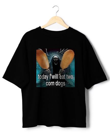 Discover Today I Will Eat Two Corn Dogs T-Shirt