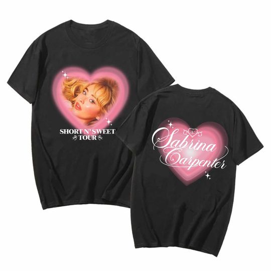 Discover Sabrina Short N Sweet Tour 2024 Shirt, Sabrina Espresso Concert Shirt