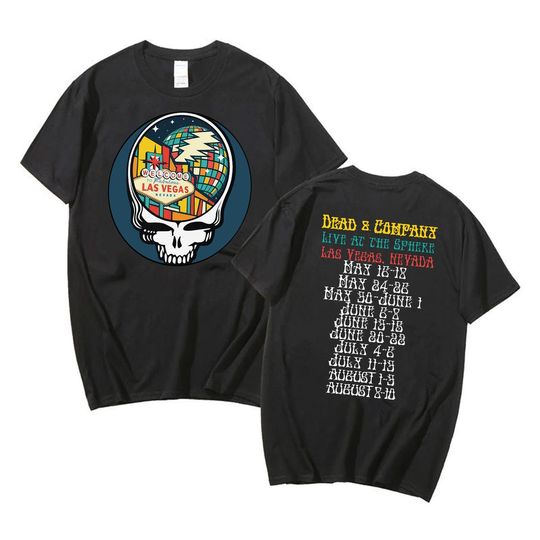 Discover Dead & Company Dead Forever Live at The Sphere Las Vegas 2024 Tour Shirt