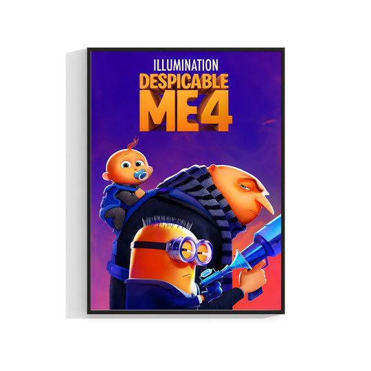 Discover Despicable Me 4 New Movie Poster 2024