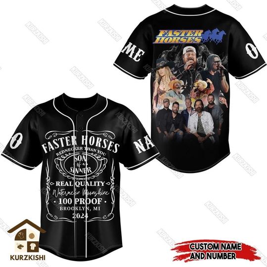 Discover Jelly Roll Tour Baseball Jersey