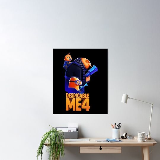 Discover Despicable Me 4 Movie, Minions shirt, Gru Family Shirt, Minions Movie 2024 Poster