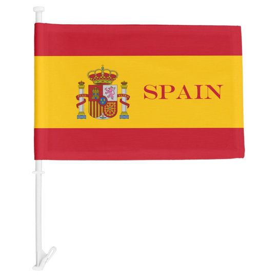Discover Spain Car Flag - Bandera de Espana