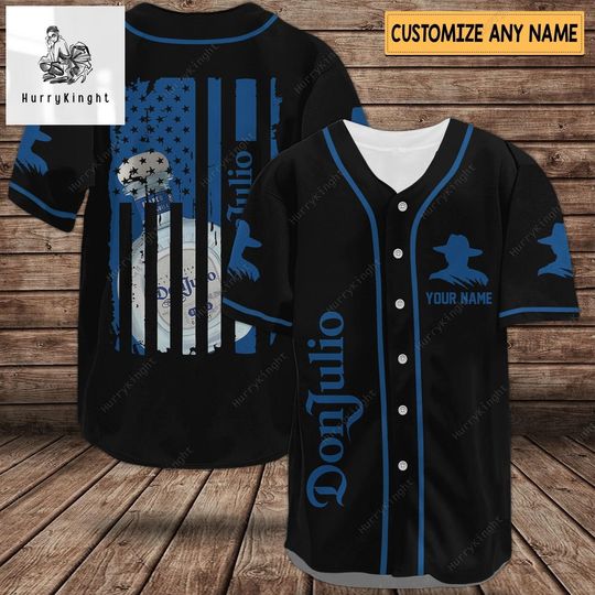 Discover Custom Don Julio Baseball Jersey, Whiskey Baseball Shirt, Don Julio Jersey Shirt