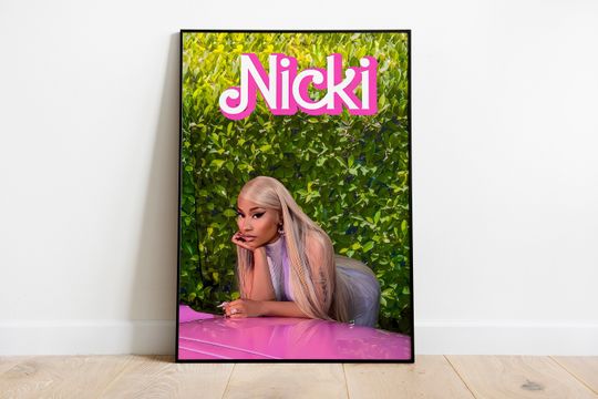 Discover Nicki Minaj Print |  Music Poster | Album Cover Poster | Wall Decor | Music Gift