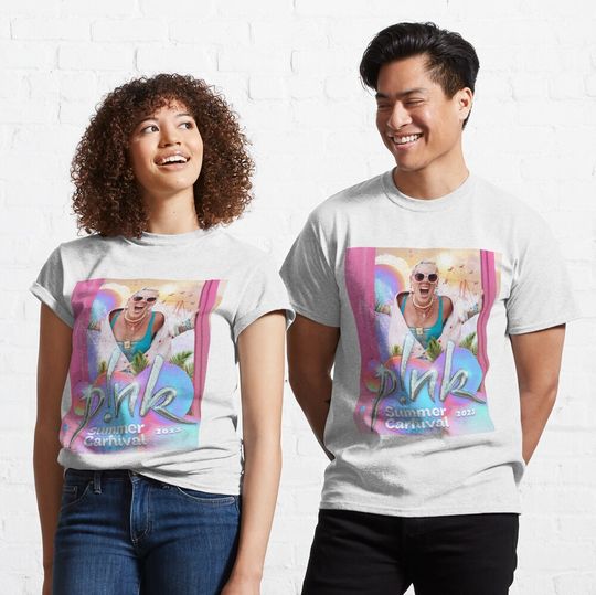Discover 2023 pink summer tour carnivale print Classic T-Shirt