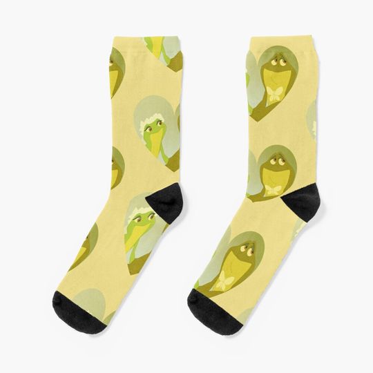 Discover Princess & Frog Socks
