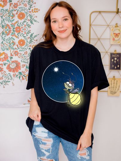 Discover Ray Firefly Evangeline Shirt, Look How She Lights Up The Sky Shirts