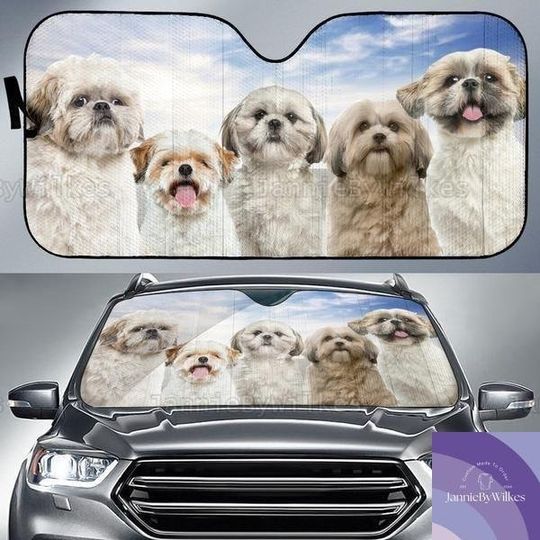 Discover Shih Tzu Car Sun Shade