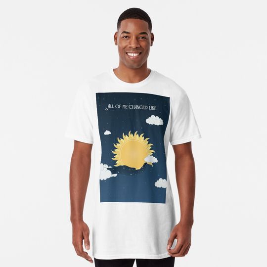 Discover I was Midnight Rain Art Long T-Shirt
