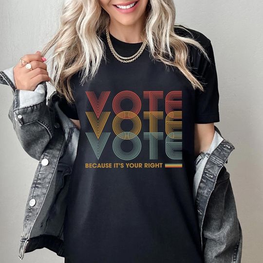 Discover Vote Shirt, Election 24 Shirts, Liberal Shirts, Vote Shirt, Political Activism Shirt