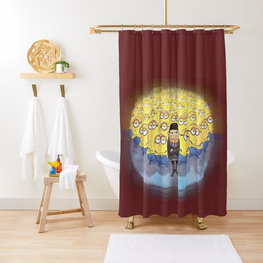 Discover LES DESPICABLES MOI Shower Curtain