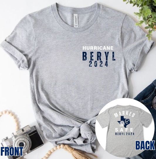 Discover Hurricane Beryl Houston Texas 2024 T-Shirt