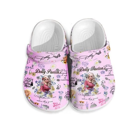 Discover Dolly Parton Clogs Shoes, Dolly Parton Custom Clogs Shoes