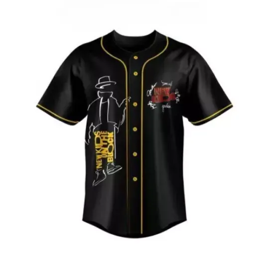 Discover NK on The Block NKOT Block Hangin’ Tough Baseball Jersey